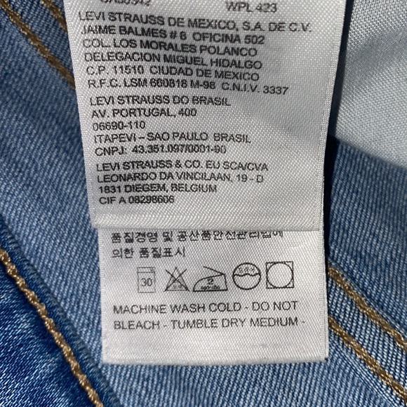 Levi’s Straight Crop Jeans red tab - Picture 12 of 14